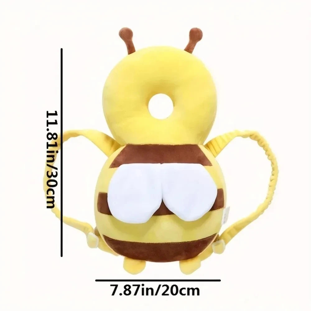 Head Back Protector Baby Protect Pillow Learn Walk Head Protector Cushion Anti Fall Backward Cap Carry Cartoon Kids Safe
