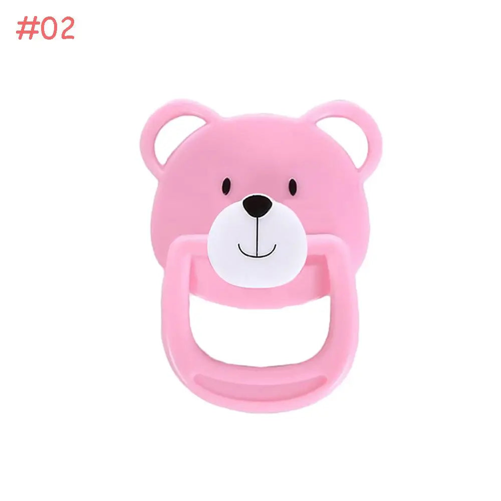 New Simulation Pacifiers for 20-22inch Baby Dolls Cute Lovely Magnet Pacifier ABS Plastic Dummy Nipples Kids Toy Accessories