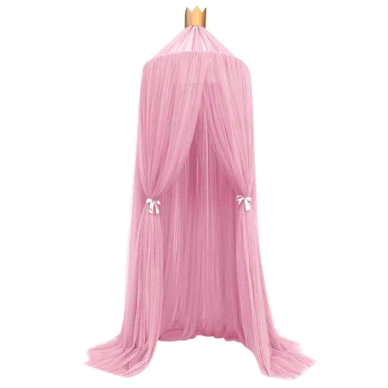 Summer Canopy Bed Curtains Girls Princess Mosquito Net Baby Bed Tent Kid Bed Room Decoration Mosquitera Para Dormir Moustiquaire
