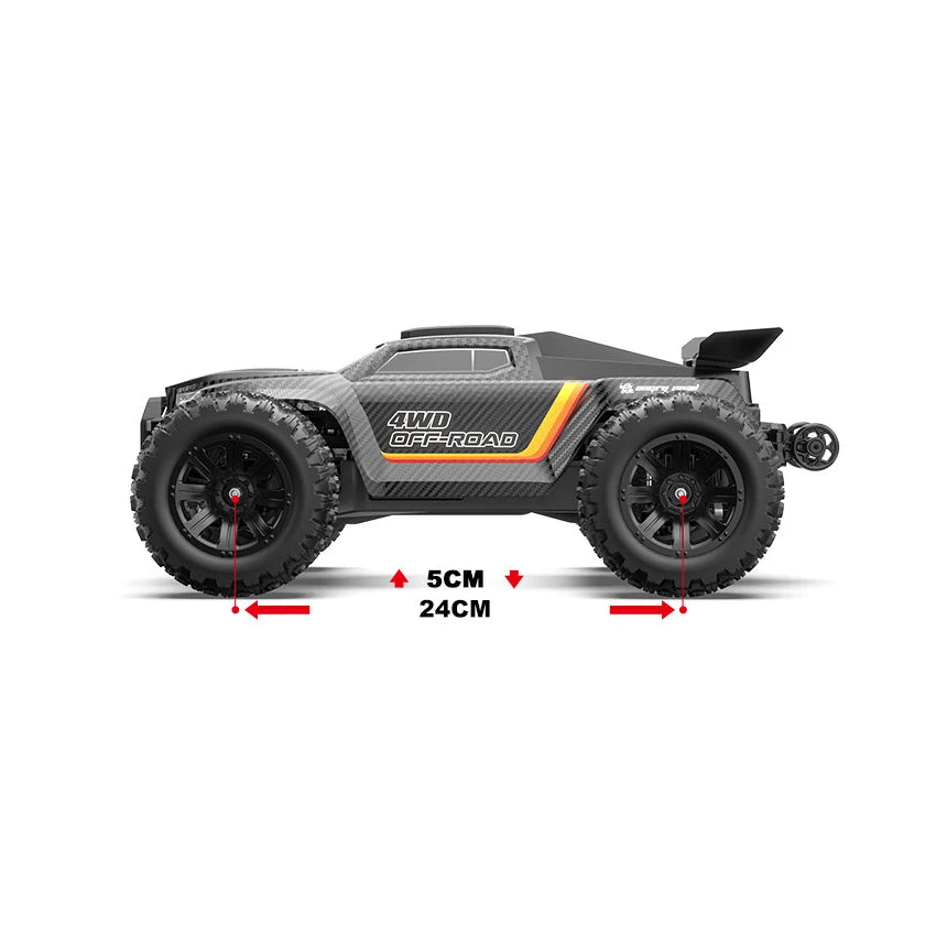 Car 4x4 Rc Toys Rc Offroad 58 KM/H Truck RC 4WD Electric 3S High-Speed Brushless Control Car For Adult Shipping From US HYPER GO MJX 12212 1:12
