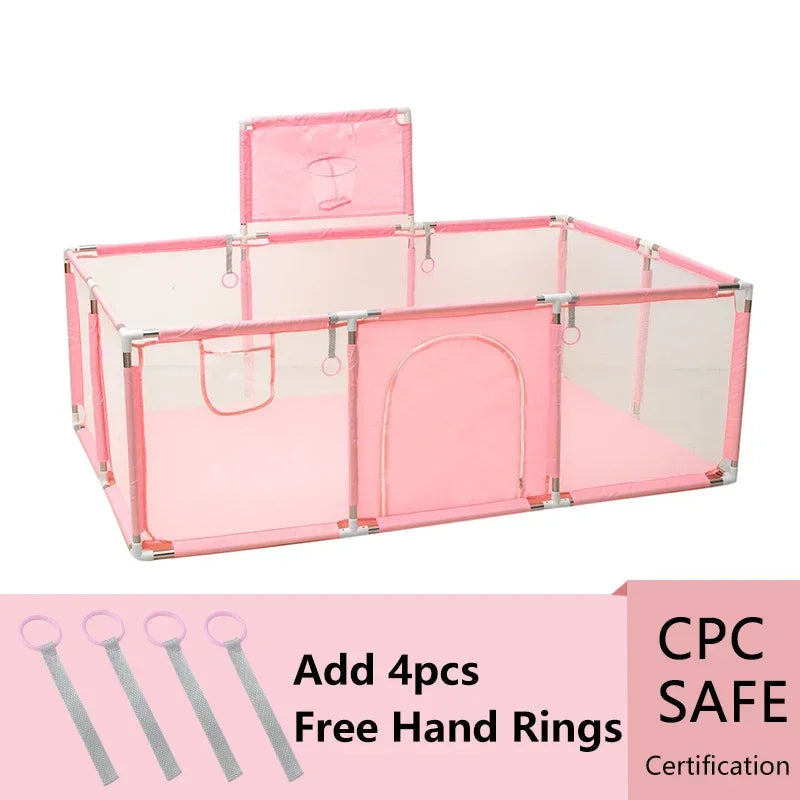Baby Playground Large Baby Playpen Machine Washable Baby Activity Fence Ball Pool Games Playpen for Child Safety