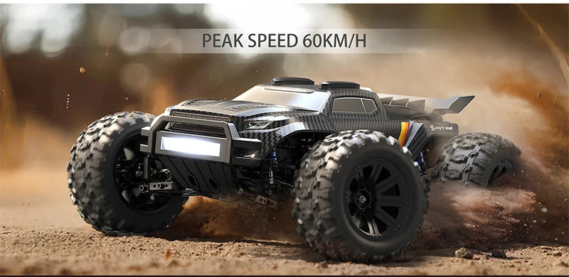 Car 4x4 Rc Toys Rc Offroad 58 KM/H Truck RC 4WD Electric 3S High-Speed Brushless Control Car For Adult Shipping From US HYPER GO MJX 12212 1:12