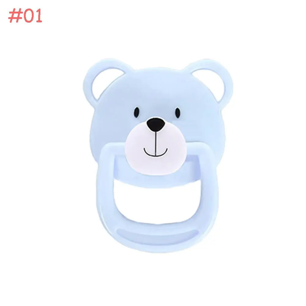 New Simulation Pacifiers for 20-22inch Baby Dolls Cute Lovely Magnet Pacifier ABS Plastic Dummy Nipples Kids Toy Accessories
