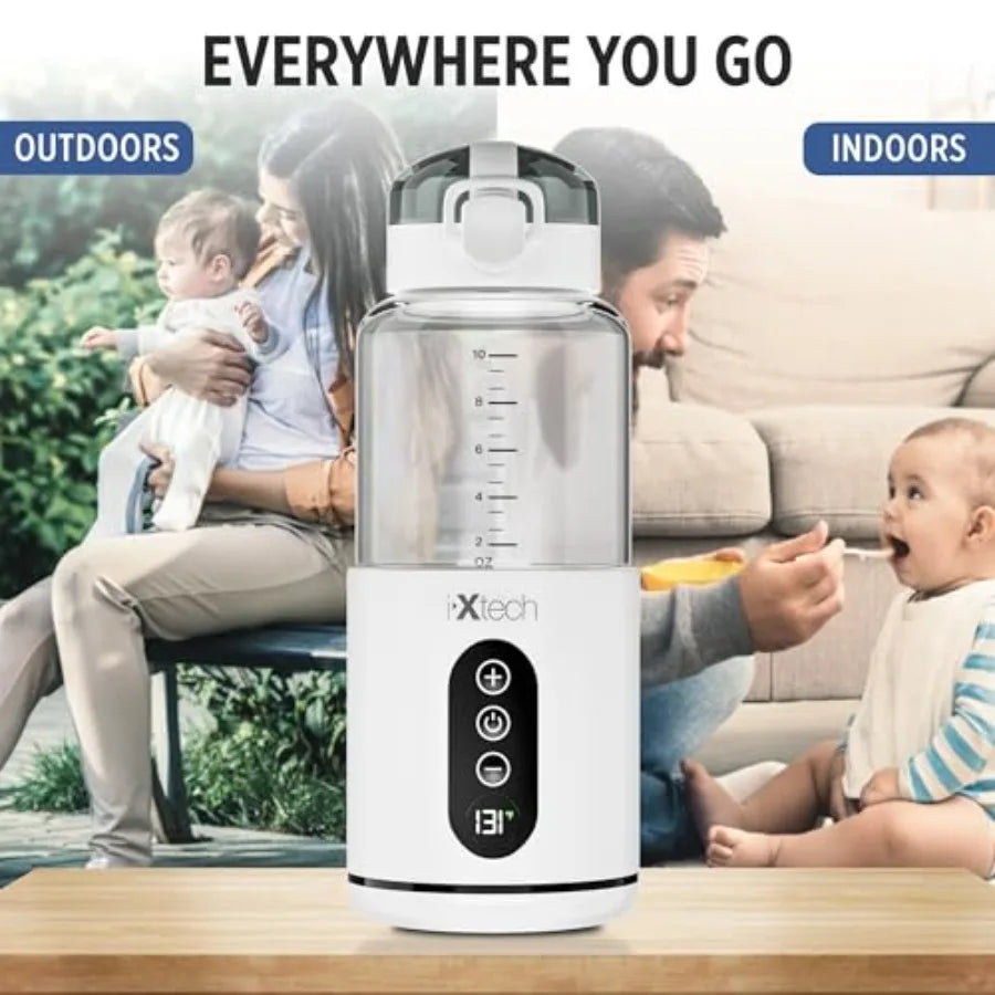 Portable Water Warmer for Travel, Instant Breastmilk, Baby Formula, Water, Portable Bottle Warmer, 10., Ounces